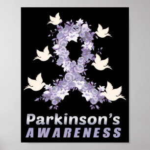 Poster Doença de Consciência de Parkinsons Mês