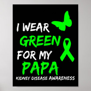 Poster Doença Eu Visto Verde Para Meu Papa Friso