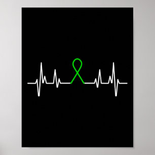 Poster Doença mental Fita Verde Fita Mental Awarenes