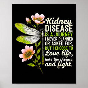 Poster doença renal consciência borboleta fita rimRi