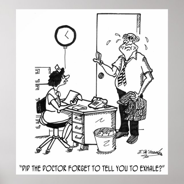 Poster Doente não Exalou (Frente)