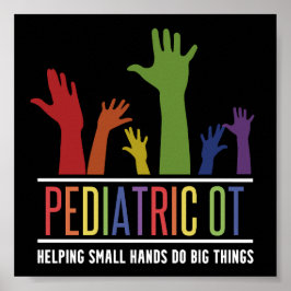 Poster Doentes Pediátricos OT Terapêutica OT