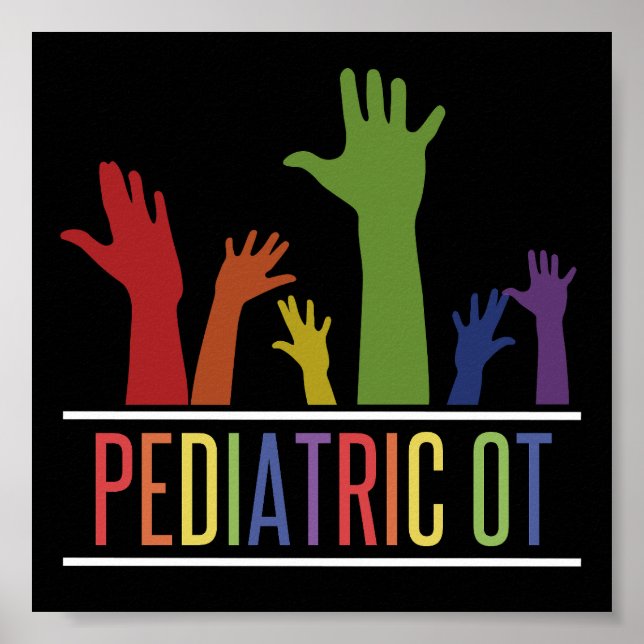 Poster Doentes Pediátricos OT Terapêutica OT (Frente)
