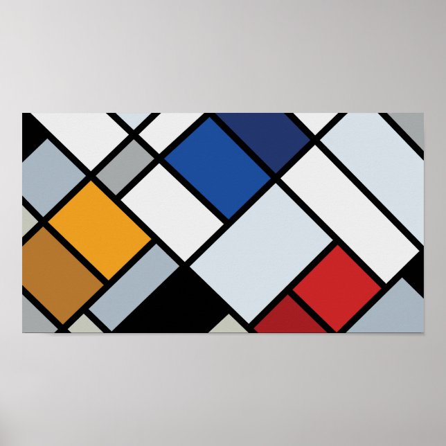 Poster Doesburgo - Contraindicação das Dissonâncias (Frente)