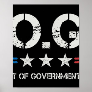 Poster Doge D.o.g., Departamento de Eficiência do Governo