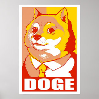 POSTER DOGE MEME