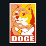 PÔSTER DOGE MEME<br><div class="desc">DOGE MEME, uau!</div>