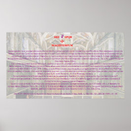 Poster Dogma de Pontificalidade