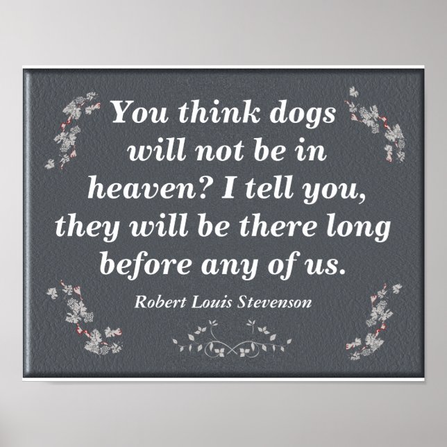 Poster Dogs in heaven - art print (Frente)