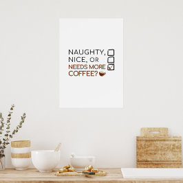 Poster Doido, legal ou precisa de mais café? Feriado Engr