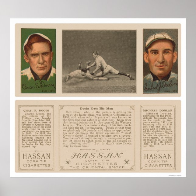 Poster Doin Pega Seu Homem Baseball 1912 (Frente)