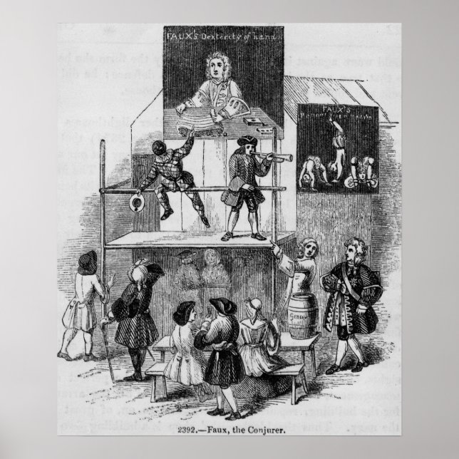 Poster Dois Adversos Relacionados a Faux, o Conjurador (Frente)