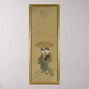 Poster Dois amantes sob um guarda-chuva