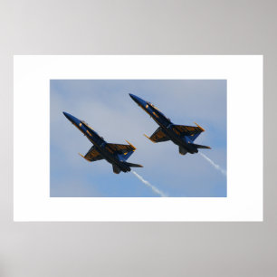 Poster Dois anjos azuis