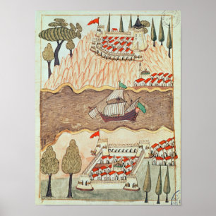 Pôster Dois castelos no Mar Negro