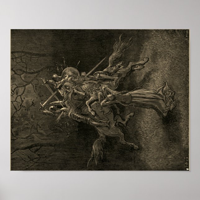 Poster Dois Cavaleiros e uma Maid (Frente)