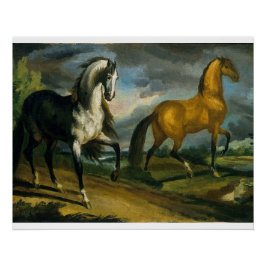 Pôster Dois Cavalos 1808