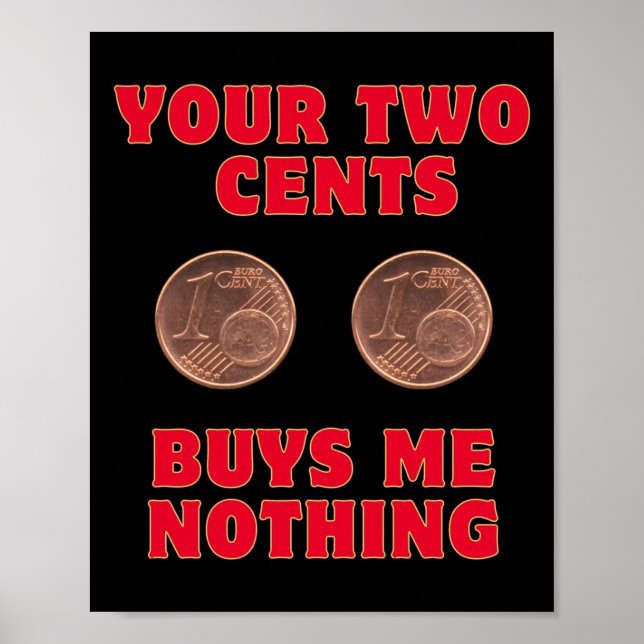 Poster Dois Centavos (Frente)