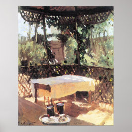 Poster Dois copos de vinho por John Singer Sargent
