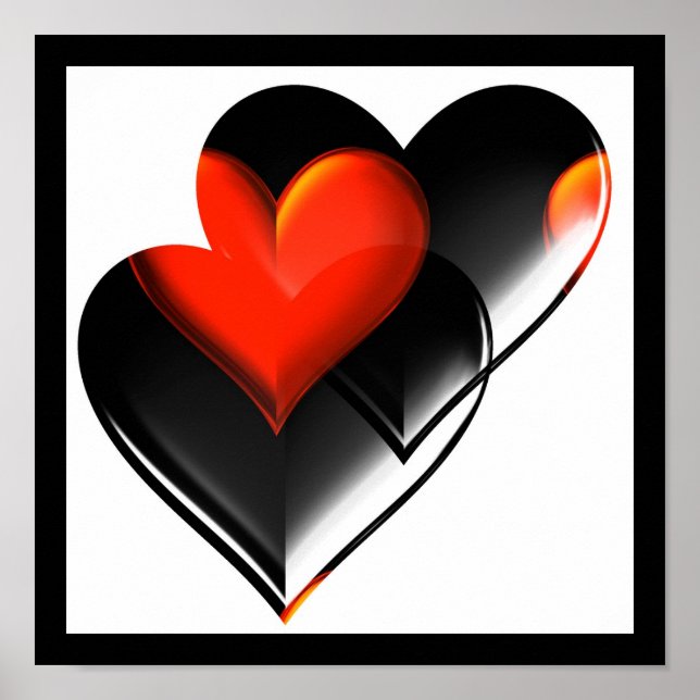 Pôster "Dois corações como um" "Poster"* (Frente)