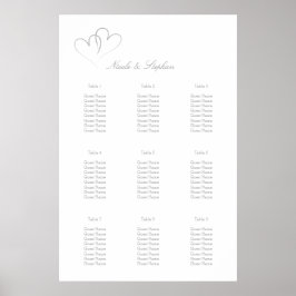 Poster Dois Corações Silvosos Plano De Assentos Interliga