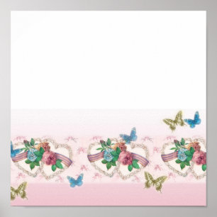 POSTER DOIS CORAÇÕES UM CERTIFICADO DO CASAMENTO DA MEN