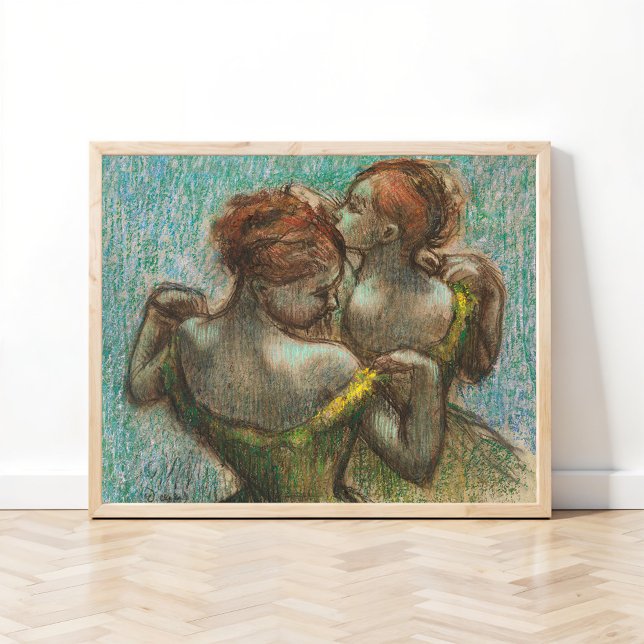 Poster Dois Dançarinos, Meio-Comprimento, Degas Art (Criador carregado)