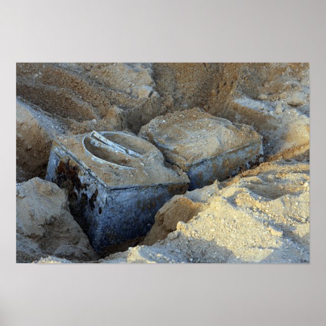 Pôster Dois dispositivos do tipo caixa embalados (Frente)