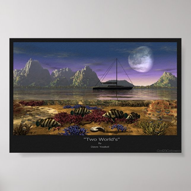 Poster Dois mundos (Frente)