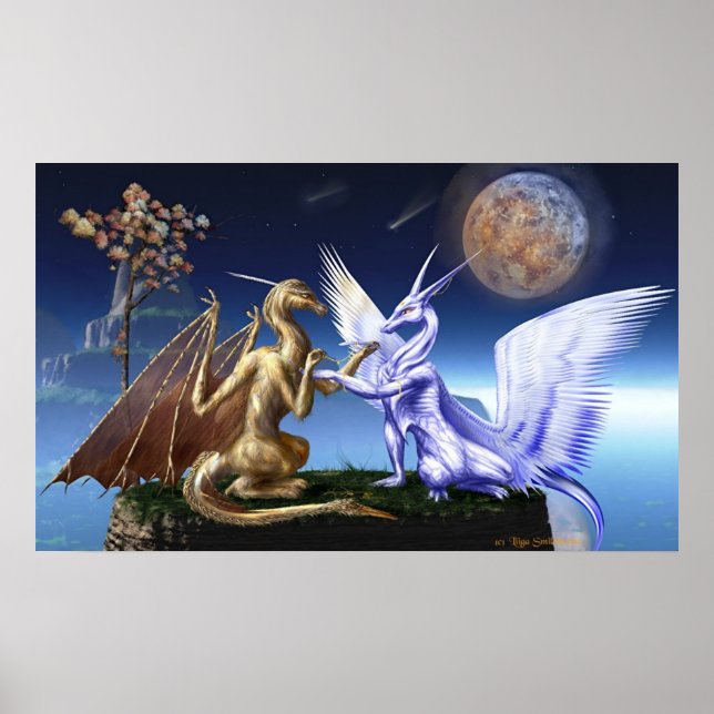 Pôster Dois mundos (Frente)