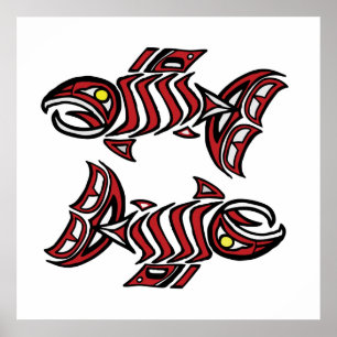 Pôster Dois Salmões