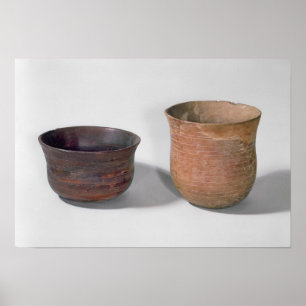 Pôster Dois vasos campaniformes