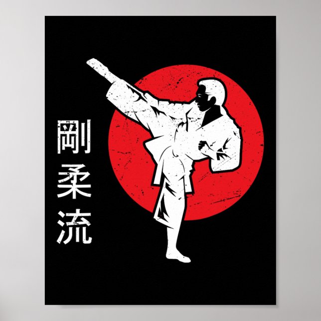 Poster Dojo Training Karate Melhor Legado Das Mães Tradic (Frente)