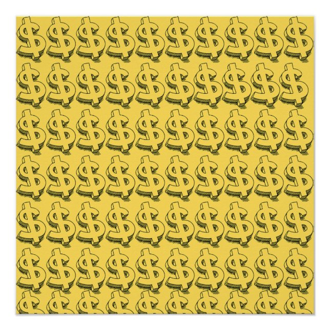 Pôster dolar dourado (Frente)