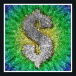 Poster Dólar - Sinal de Pop<br><div class="desc">Aproveite esta design gráfica colorida de Pop de Arte com Sinal de Dólar... </div>