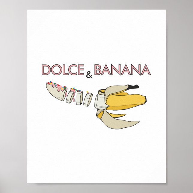 Poster Dolce e banana (Frente)