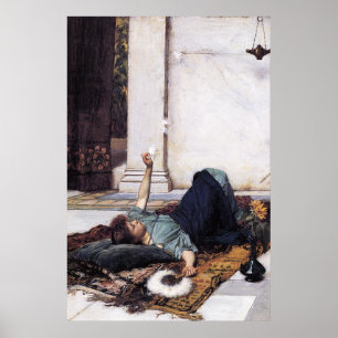 Poster DoLCE FaR NiENTE, por John William Waterhouse -187