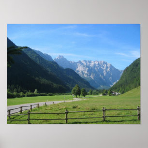 Poster Dolina Slovenia de Logarska