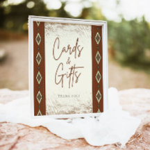 DOLLY Aztec Sinal Rustic Western Cards E Gifts