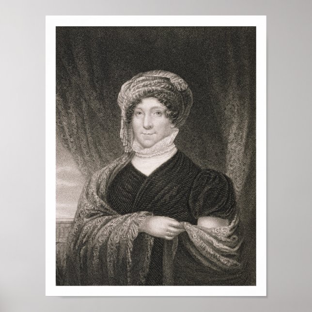 Pôster Dolly Madison, gravada por John Francis Eugene Pru (Frente)