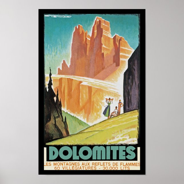 Poster Dolomitas (Frente)