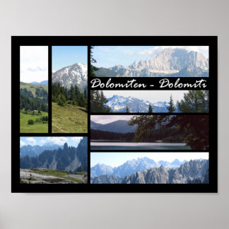 Poster Dolomitas