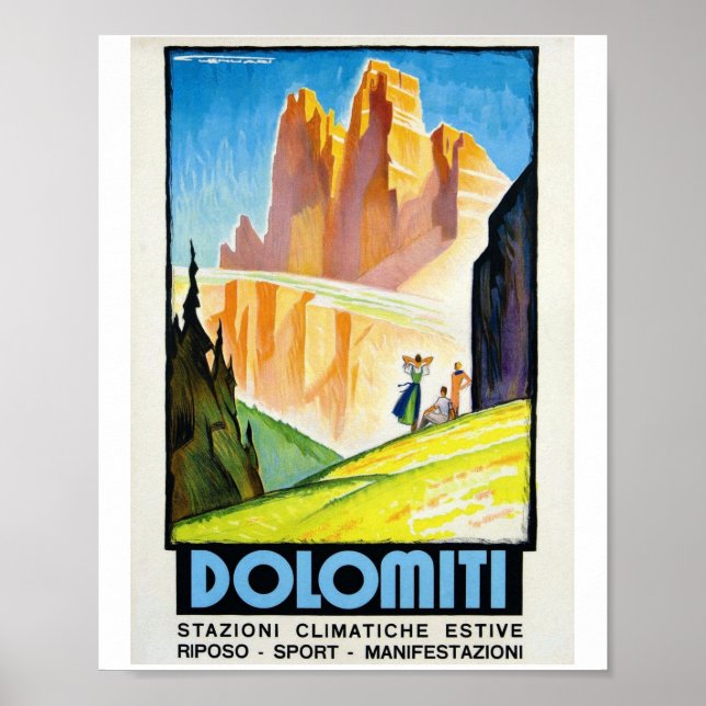 POSTER DOLOMITI (Frente)