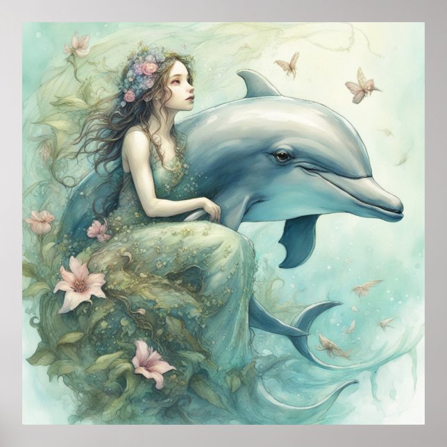 Poster Dolphin Fantasy 2 (Frente)