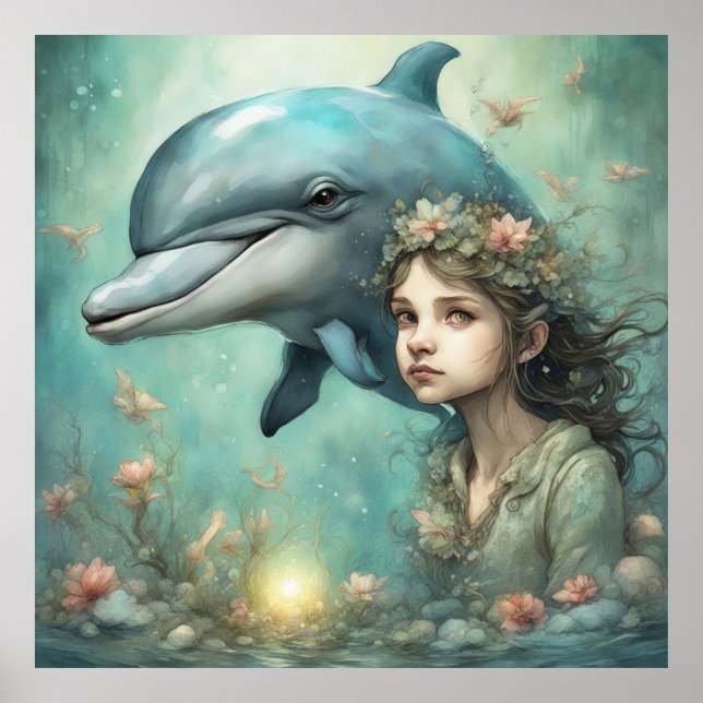 Poster Dolphin Fantasy 4 (Frente)