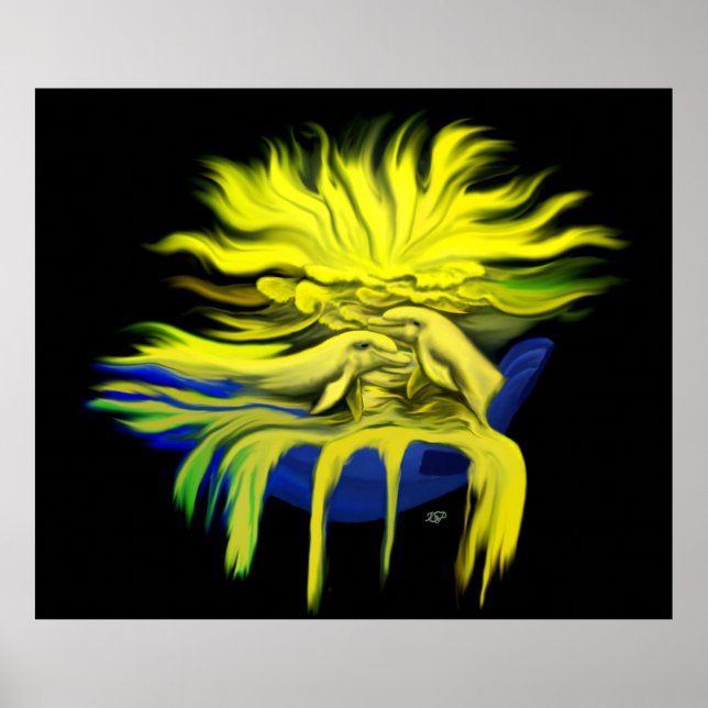 Poster Dolphin Love (Frente)