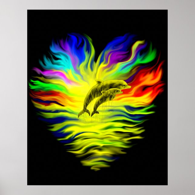 Poster Dolphins in the Sunshine (Frente)