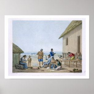 Pôster Domestic occupations, Agagna, Guam, Philippines, f