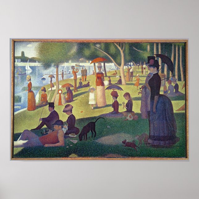 Poster Domingo à tarde na Ilha de La Grande (Frente)