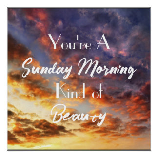 Pôster Domingo de manhã